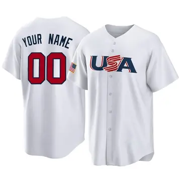 Custom 2023 World Baseball Jersey Adults Sports Baseball Classic Shirts  Printed Personalized Name Number for Men Youth